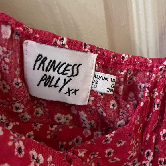 Princess Polly Shah Set Red - Picture 5 of 5
